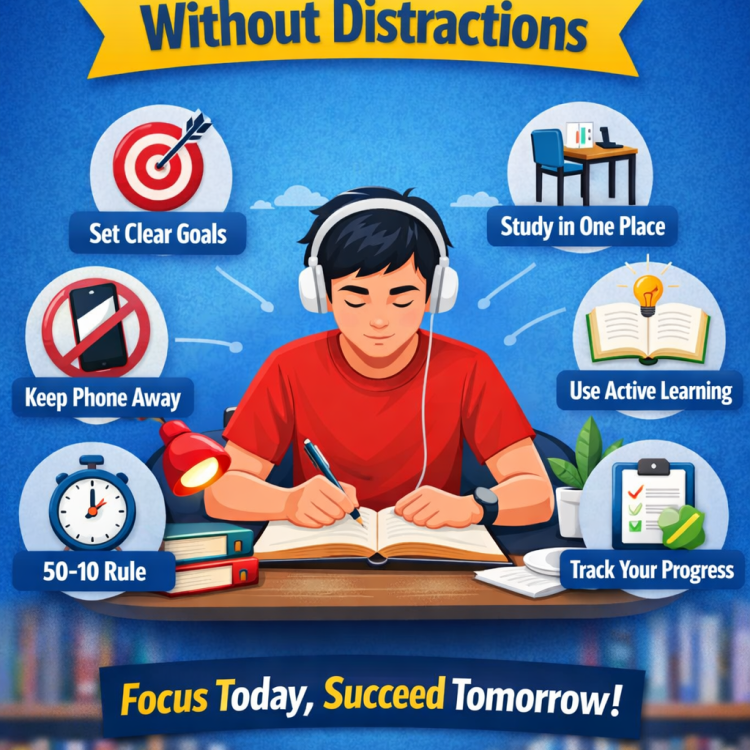 How to focus on studies effectively